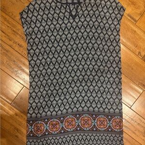 The Limited Patterned Mini Dress